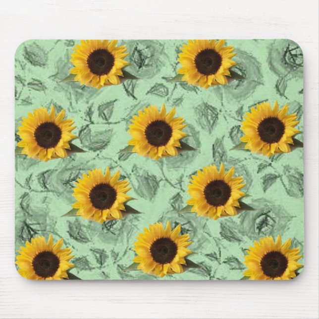 Tapis De Souris Tournesol Mousepad (Devant)