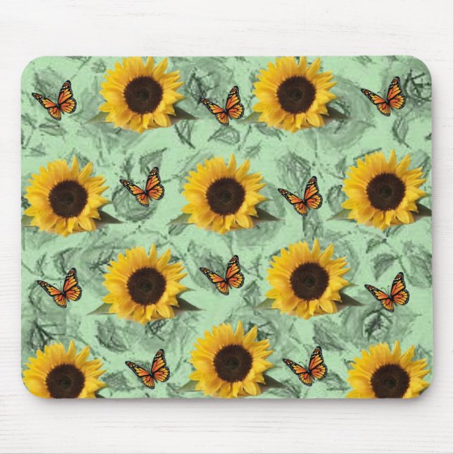 Tapis De Souris Tournesol Mousepad (Devant)