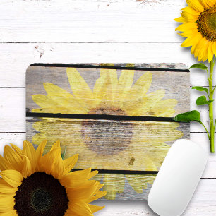 Tapis De Souris Tournesol rustique