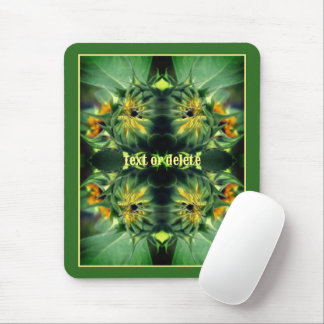 Tapis De Souris Tournesol se dépliant Abstrait personnalisé