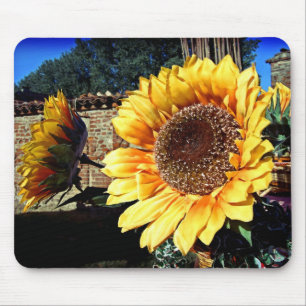 Tapis de souris tournesols