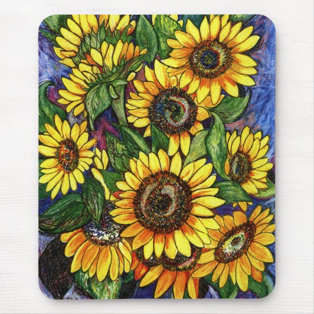 Tapis De Souris Tournesols (Devant)