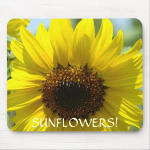 TAPIS DE SOURIS TOURNESOLS FLORAUX Cadeaux Fleurs 
