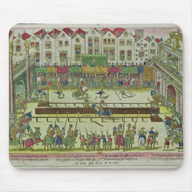 Tapis De Souris Tournoi pendant quel Henri II (Devant)