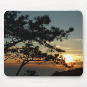 Tapis De Souris Tourrey Pine Sunset I California Paysage