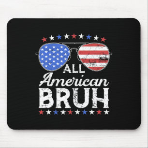 Tapis De Souris Tous Américains Bruh Funny Enfants Ados Garçons Pa