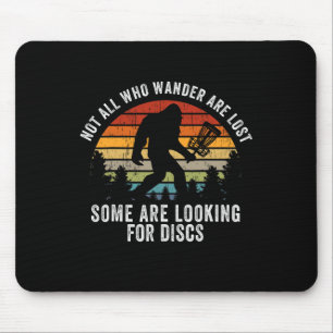 Tapis De Souris Tous ceux qui errent ne sont pas perdus Disc Golf 