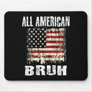 Tapis De Souris Tous les Américains 4 juillet garçons Ados patriot