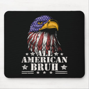 Tapis De Souris Tous les Américains 4 juillet garçons Ados patriot