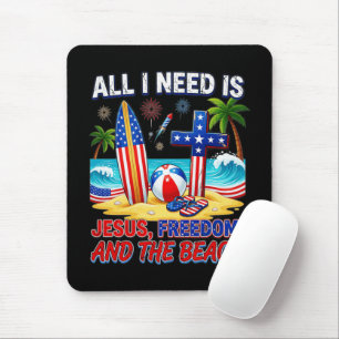 TAPIS DE SOURIS TOUT CE DONT J'AI BESOIN EST JÉSUS