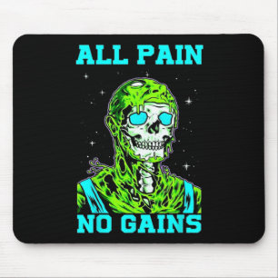 Tapis De Souris Tout Douleur Aucun Gain Fitness Musculation Cultur