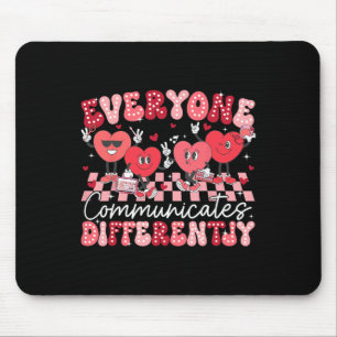 Tapis De Souris Tout le monde communique différemment Éducation sp