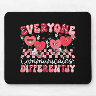 Tapis De Souris Tout le monde communique différemment Éducation sp