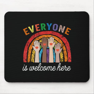 Tapis De Souris Tout Le Monde Est Bienvenue Ici Idaho Enseignant R