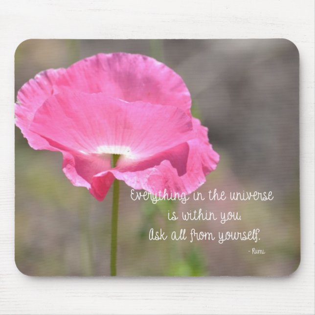 Tapis De Souris Tout le pavot (Devant)