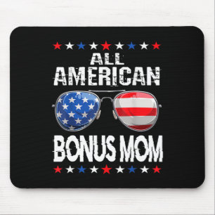 Tapis De Souris Toute la famille de maman bonus américaine du 4 ju