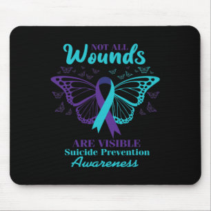 Tapis De Souris Toutes Les Blessures Sont Visibles Sensibilisation