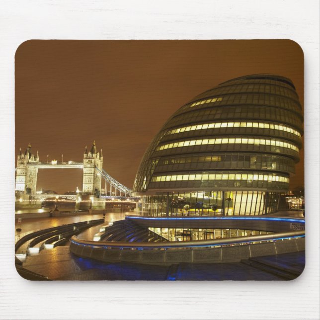 Tapis De Souris Tower Bridge, et Greater London Authority (Devant)