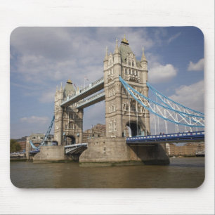Tapis De Souris Tower Bridge et la Tamise, Londres,