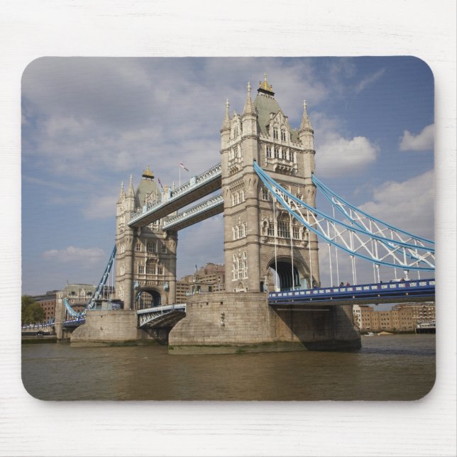 Tapis De Souris Tower Bridge et la Tamise, Londres, (Devant)