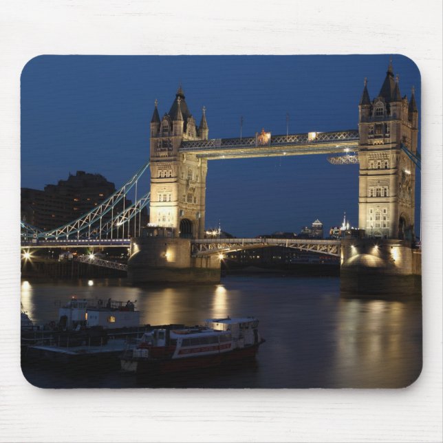 Tapis De Souris Tower Bridge la nuit (Devant)