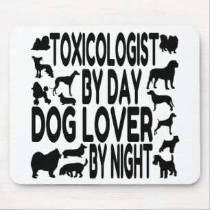 Tapis De Souris Toxicologue Amoureux des chiens