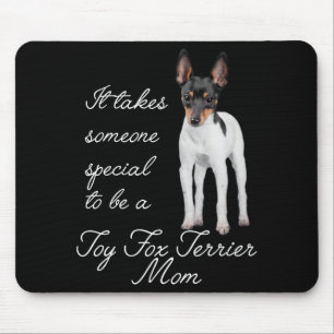 Tapis De Souris Toy Fox Terrier Maman Mousepad
