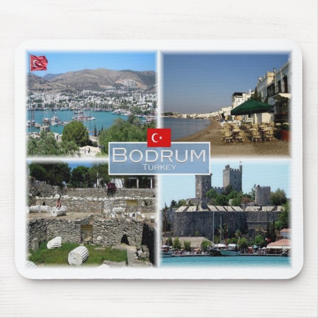 Tapis De Souris TR Turquie - Bodrum - (Devant)