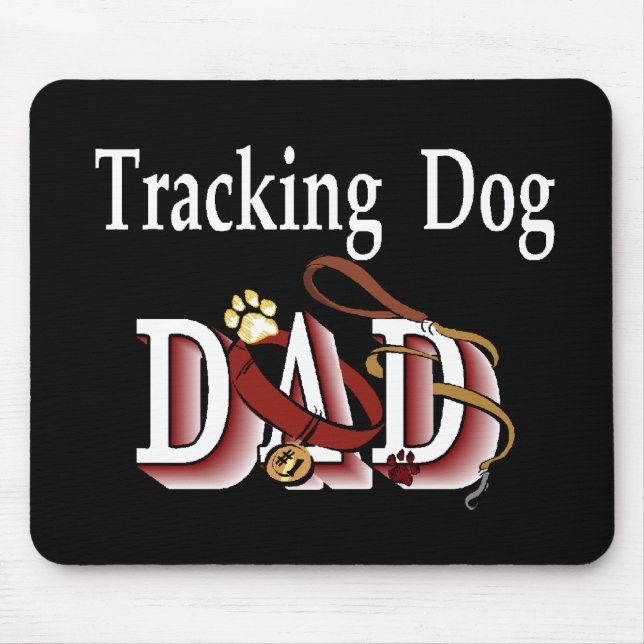 Tapis De Souris Tracking Dog Dad Gifts (Devant)