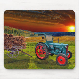Tapis De Souris « Tracteur classique "