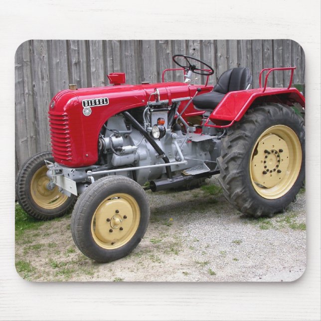 Tapis De Souris Tracteur Red Steyr (Devant)
