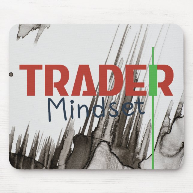 Tapis De Souris Trader Mindset – Discipline Focused Trading (Devant)
