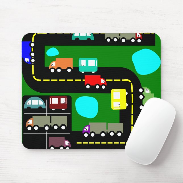 Tapis De Souris Trafic (Avec souris)