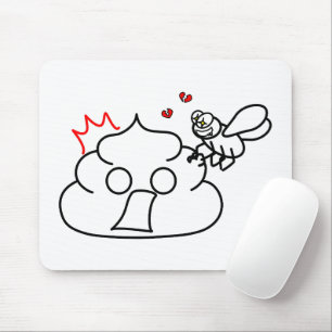 Tapis De Souris Trahison - Brootsch le PooPoo