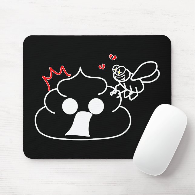 Tapis De Souris Trahison - Brootsch le PooPoo (Avec souris)