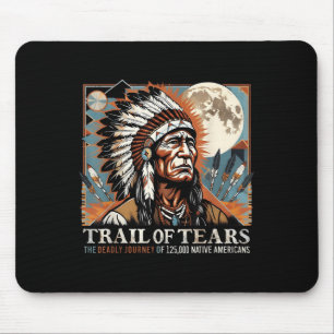 Tapis De Souris Trail Of Tears Memorial Amérindien