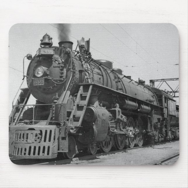 Tapis De Souris Train #17 de la machine à vapeur de GTW #6335 (Devant)