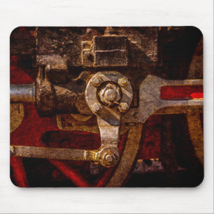 Tapis De Souris train à vapeur vintage