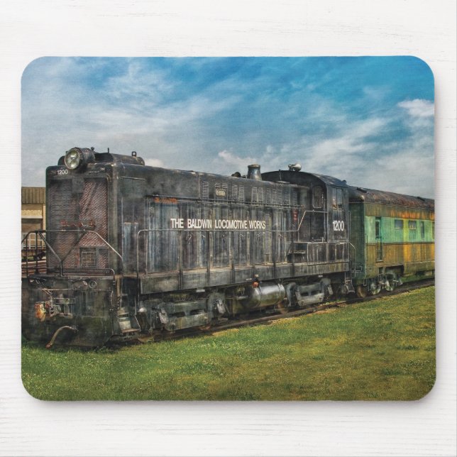 Tapis De Souris Train - Baldwin Locomotive Works (Devant)