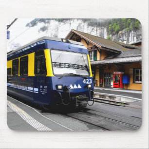 Tapis De Souris Train de bahn de Berner Oberland en Suisse