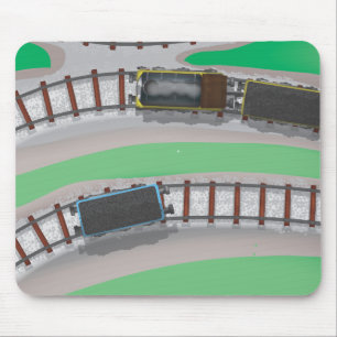 Tapis De Souris Train électrique