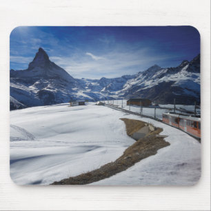 Tapis De Souris Train et Matterhorn ferroviaires de Gornergrat