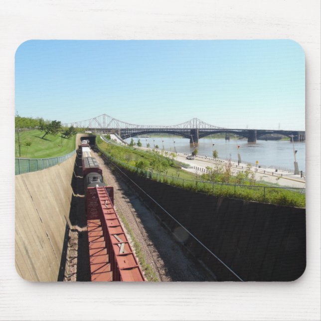 Tapis De Souris Train paysager (Devant)