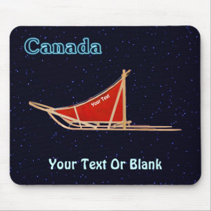 Tapis De Souris traîneau à chiens - Alaska