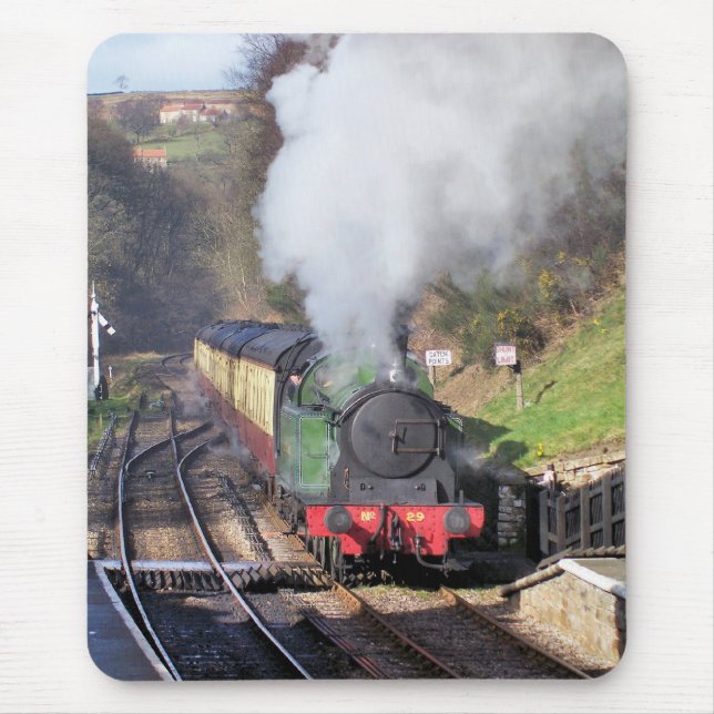 TAPIS DE SOURIS TRAINS À VAPEUR (Devant)