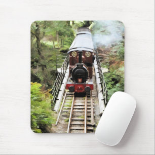 TAPIS DE SOURIS TRAINS À VAPEUR