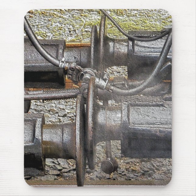 TAPIS DE SOURIS TRAINS À VAPEUR (Devant)