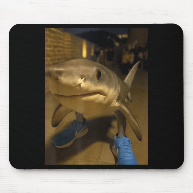 Tapis De Souris Tralalero tralala requin mème  (Devant)