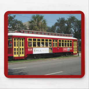 Tapis De Souris Tramway rouge