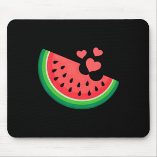 Tapis De Souris Tranche de pastèque Melon Vacances d'été Pastèque
